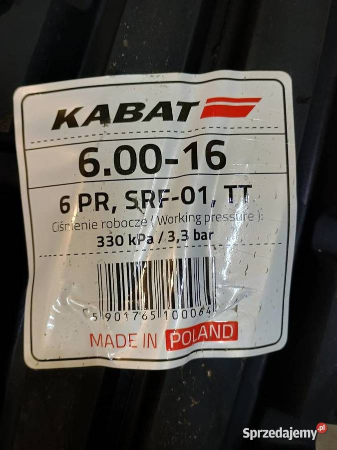 Opony 600 16 Kabat NOWE Ursus C330 C360 Zetor Zduny