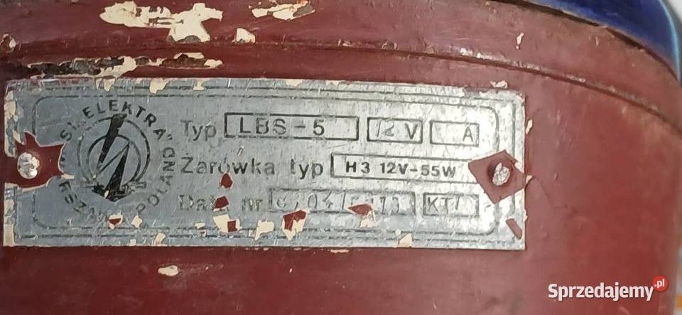 Sygnal świetlny MO LBS5 kogut lampa kujawsko-pomorskie