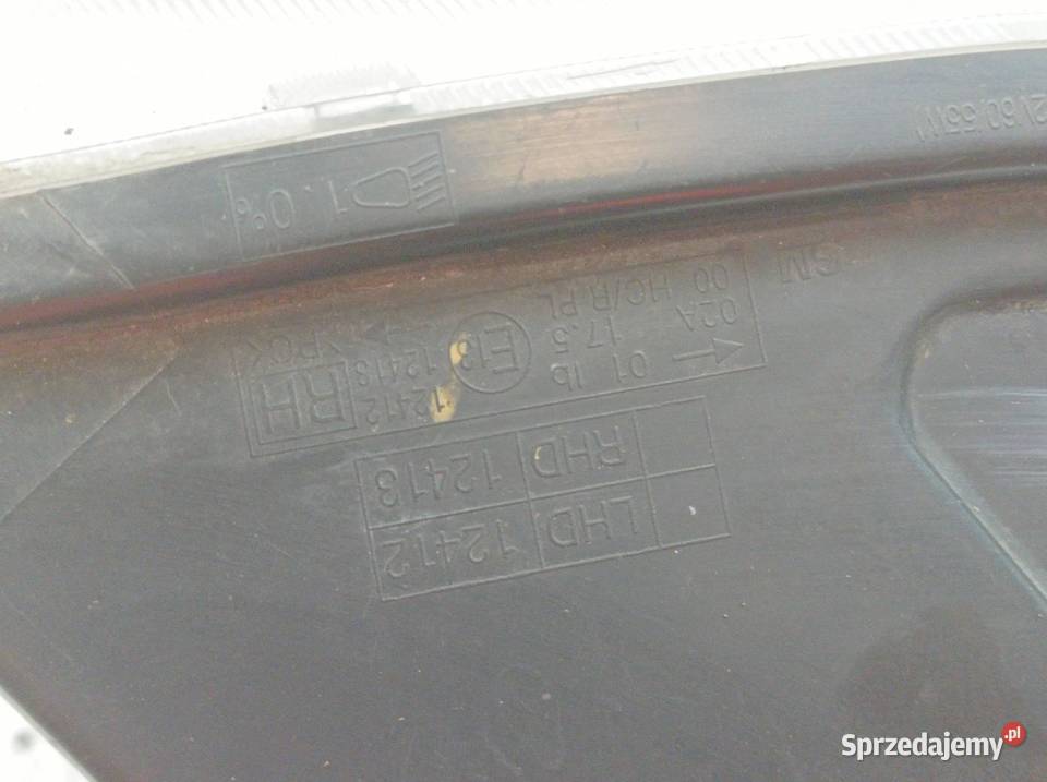 LAMPA PRZÓD PRAWA EU Chevrolet Cruze I 2008 2014