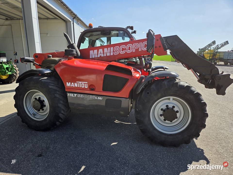 Ładowarka Manitou 634 120 LSU 2010 Stan Zadbana Ładowarki rolnicze Gąsewo