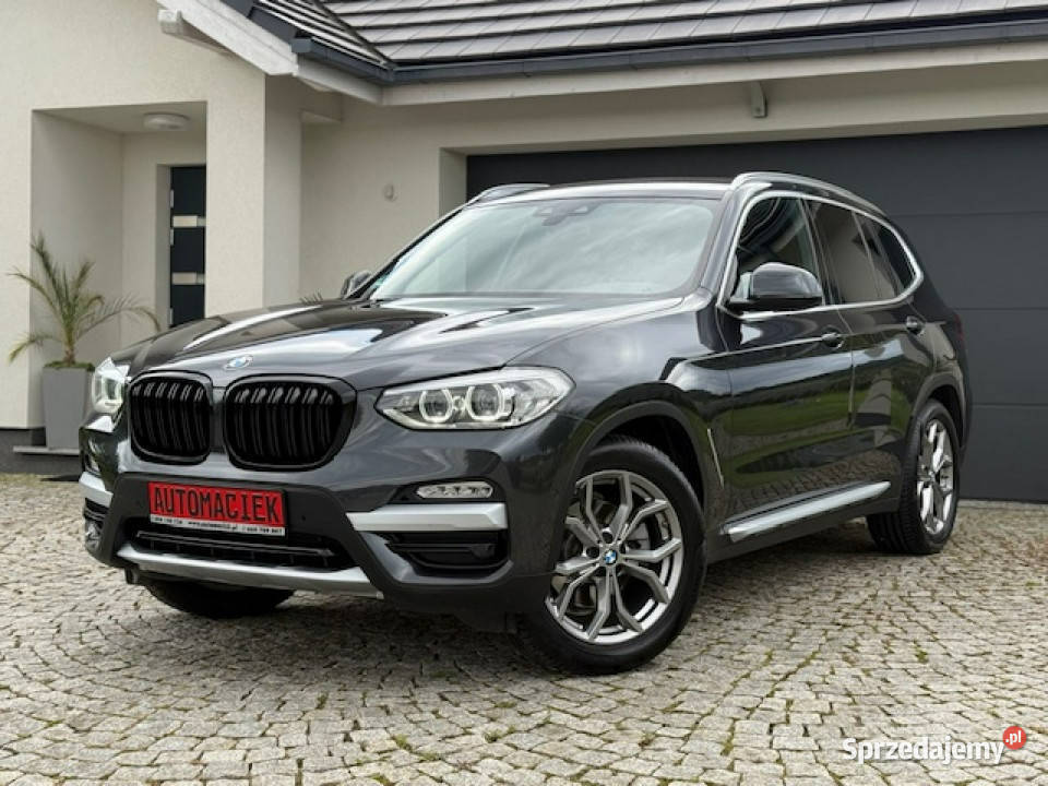 BMW X3 XDRIVE LUXURY LINE AMBIENTE FULL LED lakier metallic dolnośląskie Kamienna Góra
