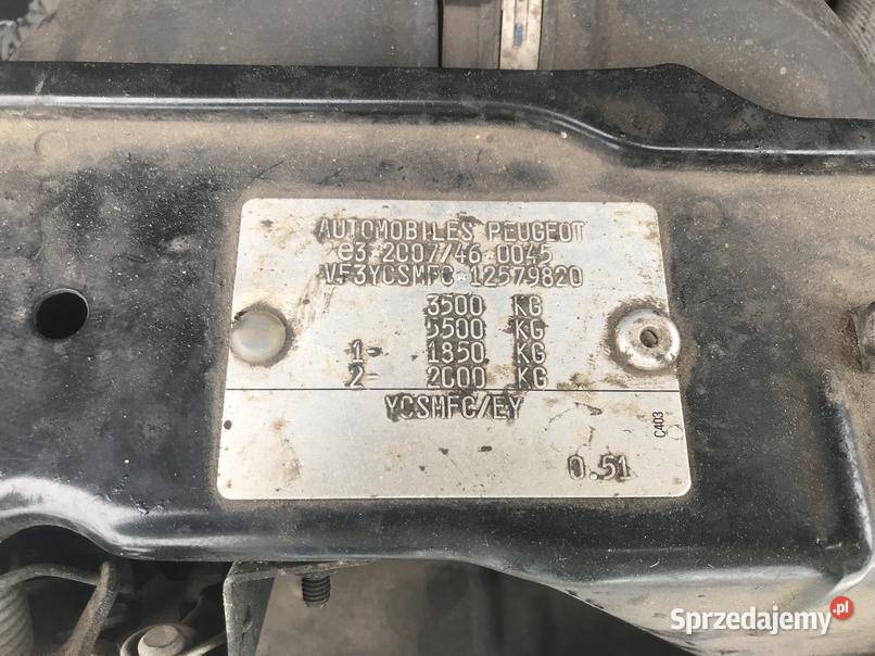 PEUGEOT BOXER 2014 21980 ccm 110 mazowieckie Warszawa