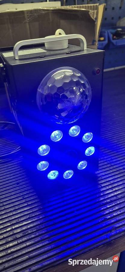Wytwornica dymu led par kula 3w1 wielkopolskie Konin