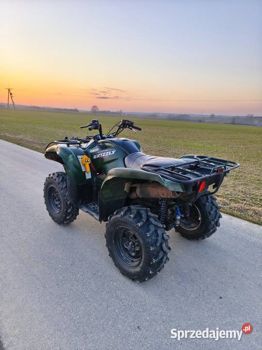 Yamaha grizzly 700 4x4 wspomaganie wciągarka Miechów