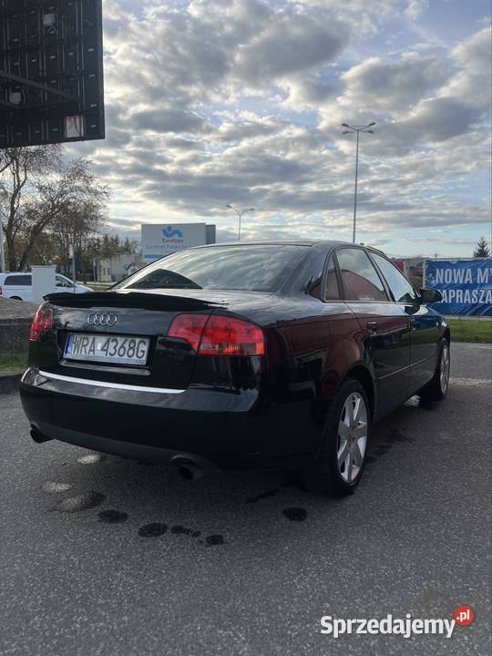Audi A4 B7 20 Turbo 2005 Stan Idealny Recaro czarny Łódź