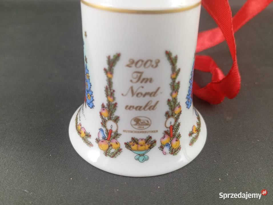 Porcelanowy dzwonek świąteczny Hutschenreuther Zielona Góra sprzedam