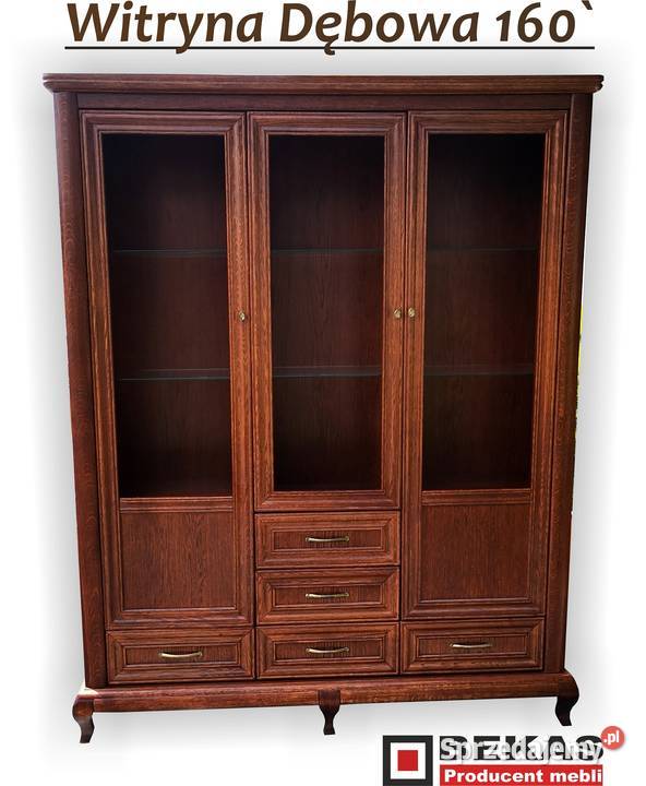 Prześliczna Stylowa Komoda 143 Ludwik Dębowa 85cm Włocławek