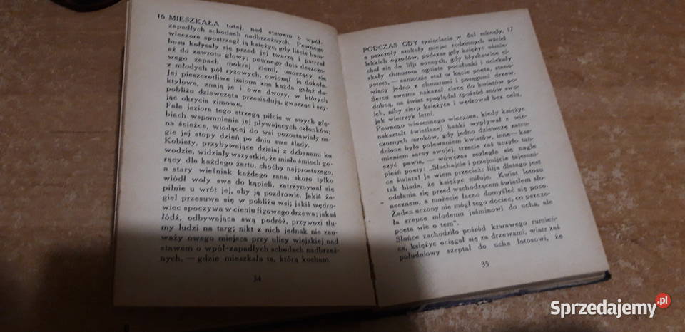 TAGORE dar oblubieńca Ku drugiemu brzegowi 1922 Antykwariat Iwno