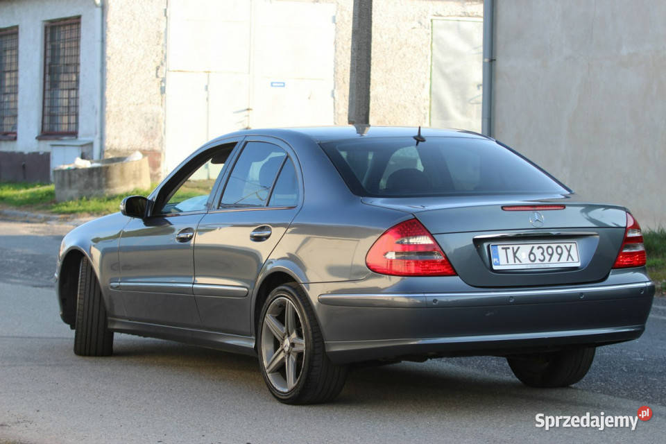 Mercedes E 280 2006r 30 Diesel 190 skóry XENON Mercedes-Benz Mercedes-Benz Nysa sprzedam
