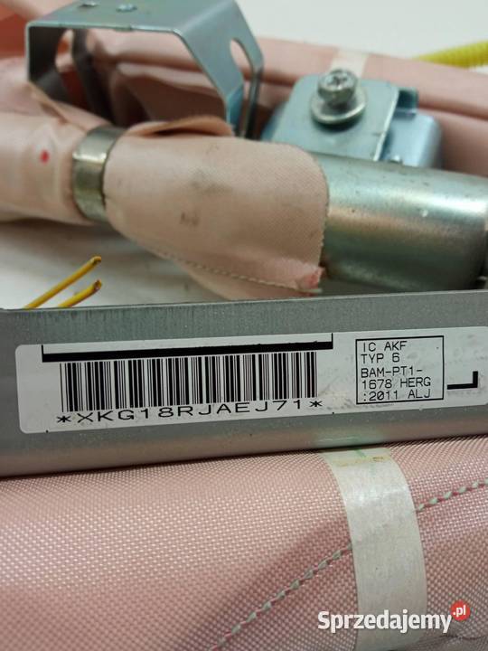 KURTYNA POWIETRZNA AIRBAG LEWA Mitsubishi Poduszki powietrzne sprzedam