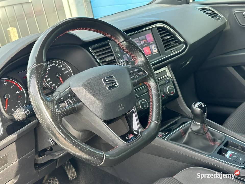 Seat Leon ST 15 TSI FR 150 LED CARPLAY silnik elektryczne szyby lubelskie Lublin