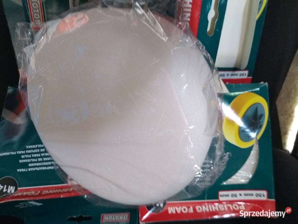 Gabka polerska biala troton Akcesoria