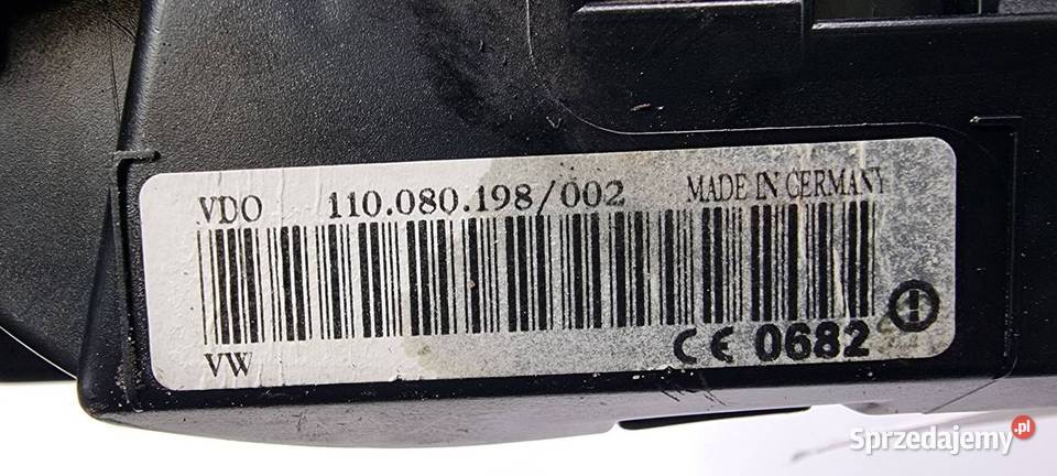 LICZNIK ZEGAR VOLKSWAGEN PASSAT B5 LIFT Pozostałe Lipno