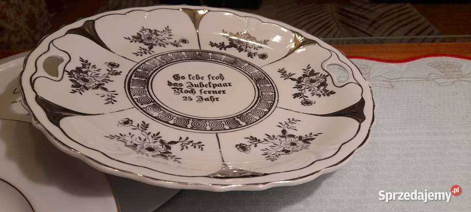 Porcelanowa patera sygnowana użytkowa Warszawa sprzedam