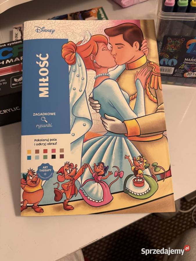 Zestaw akrylowych flamastrów kolorowanka prawie Warszawa