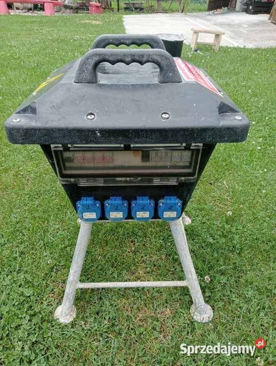 Rozdzielnia elektryczna przenośna 230v380v stan lubelskie Pniówno