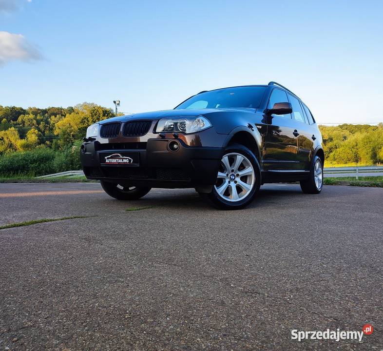 Ładne BMW X3 25 benzyna 4x4 xdrive 2004 Domaradz