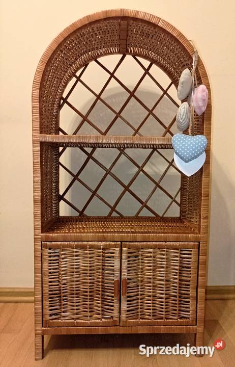 Wiklinowa Etażerka z łukiem Szafka na zabawki i Rzeszów
