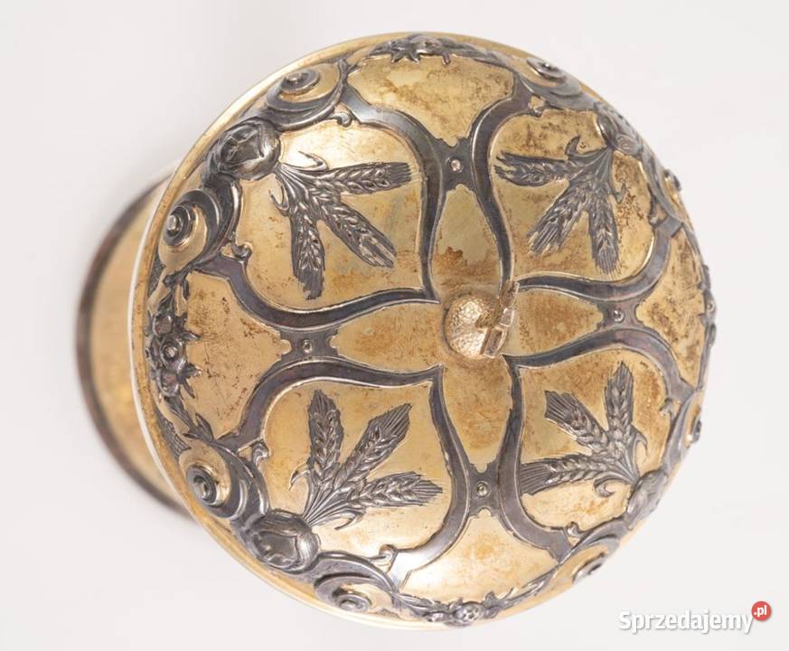 Kielich mszalny 1930r srebro 800 Włochy Poznań