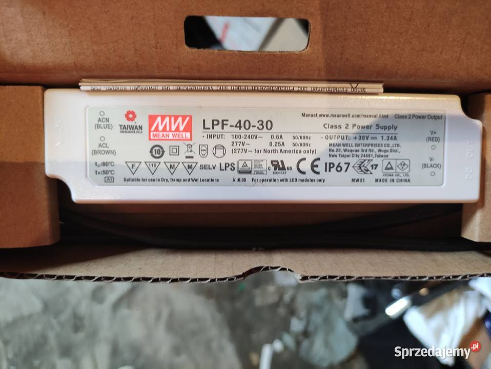 Sterownik LED Transformator LED Mean Well sprzedam
