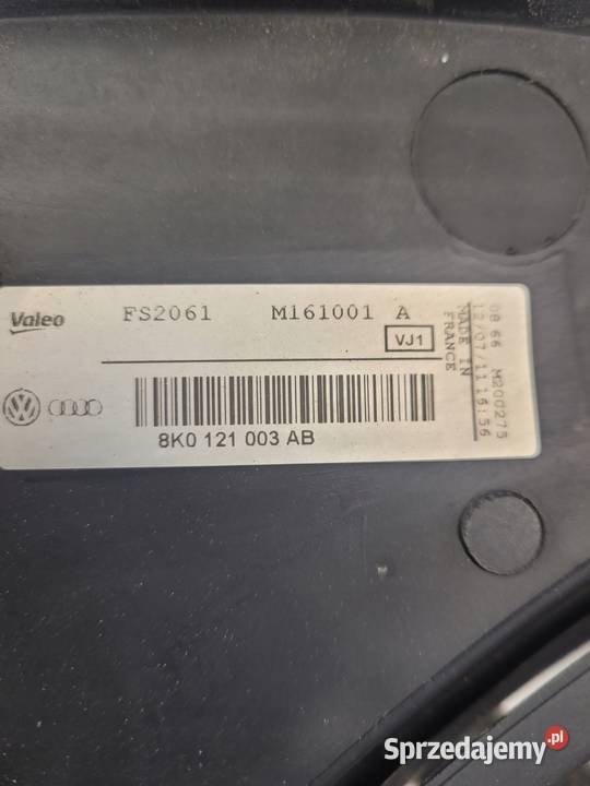WENTYLATORY OBUDOWA AUDI A4 A5 A6 A7 8K0121003AB osobowe Przystajń