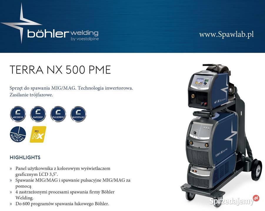 Bhler Selco TERRA NX 500 PME sprzedam