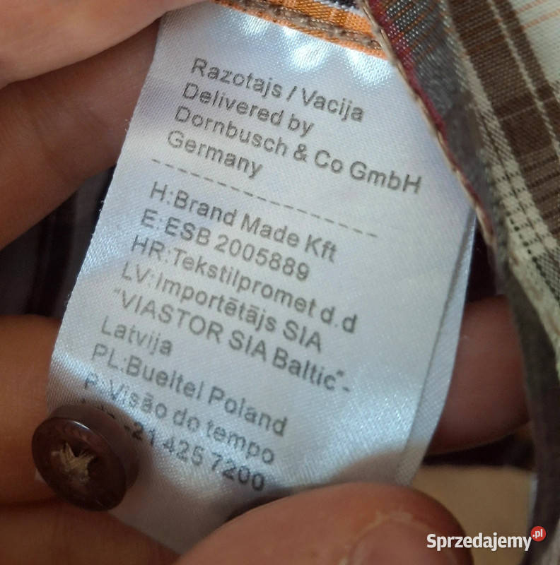 Koszula męska Camel Active z długim rękawem Rozmiar XL Zielona Góra