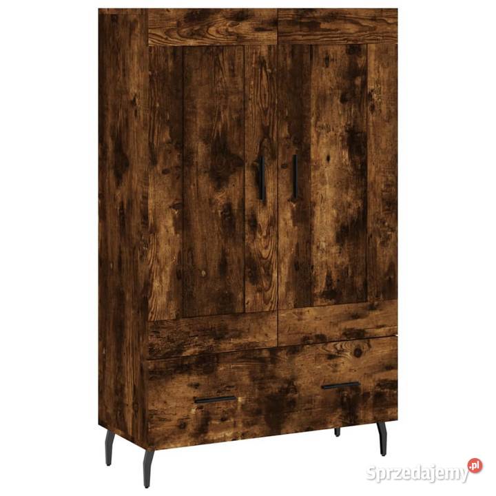 vidaXL Wysoka szafka przydymiony dąbSKU830345 sprzedam