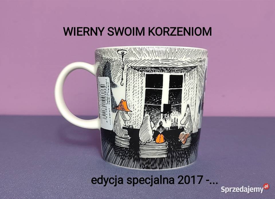 MUMINKI kubek Moomin Arabia Finland specjalny Jasień