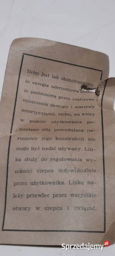 Kask strażacki Pozostałe Warszawa sprzedam