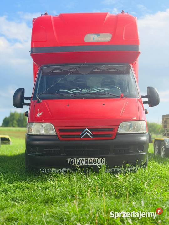 Citroen Jumper 28Hdi autolaweta kryta plandeka podgrzewane lusterka boczne Krosno sprzedam