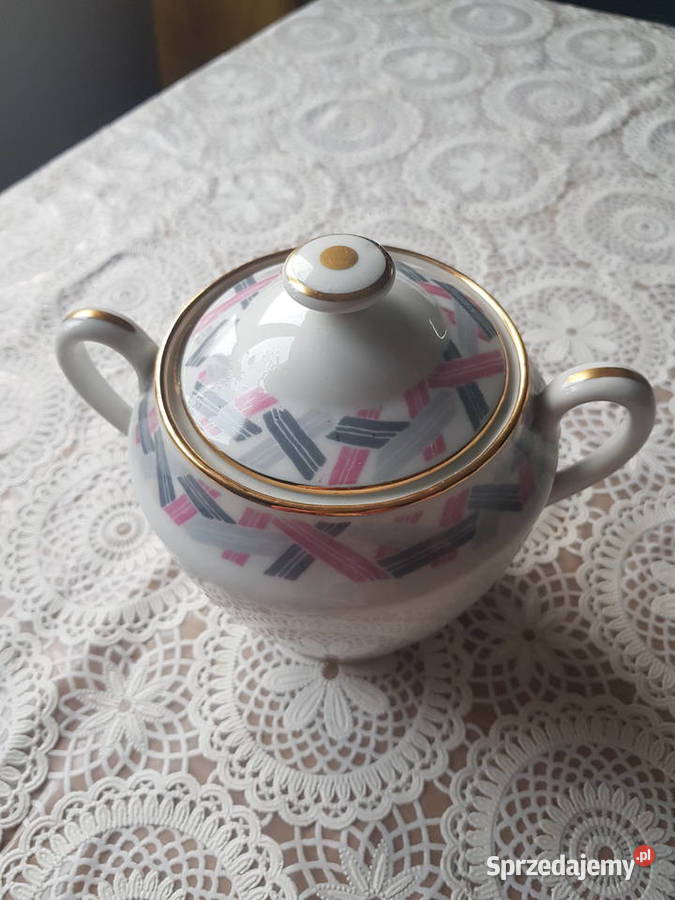 Cukiernica porcelana francuska Limoges Wyposażenie wnętrz Wola Podłężna sprzedam
