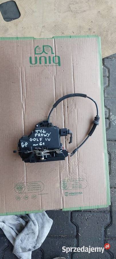Zamek drzwi prawy tył VW GOLF IV 6PIN osobowe Szczecin
