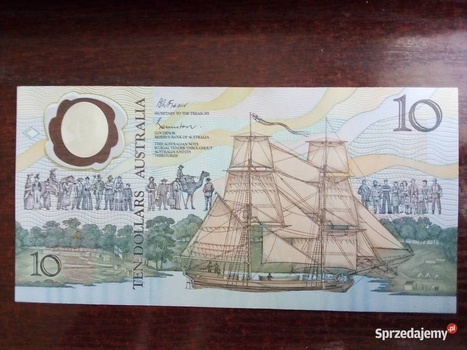 Banknot 10 dolarów Australia