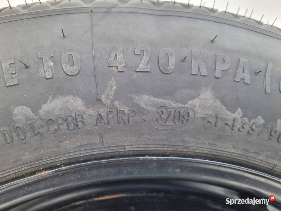 KOŁO DOJAZDOWE Ford Kuga I dojazdówka 13590 R17 Samochodowe sprzedam