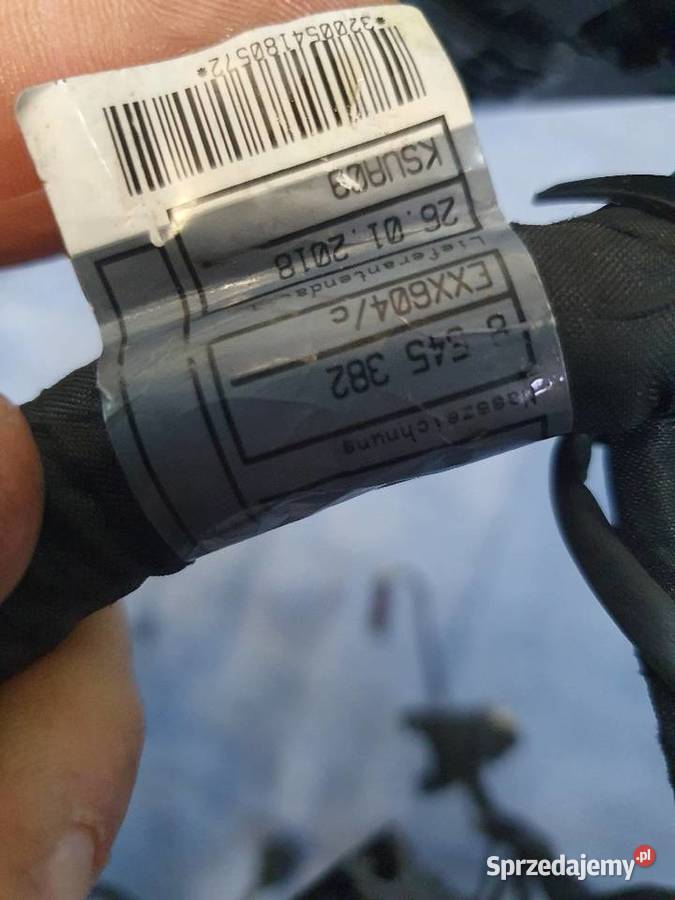 BMW s1000xr instalacja elektryczna wiązka wielkopolskie Grońsko