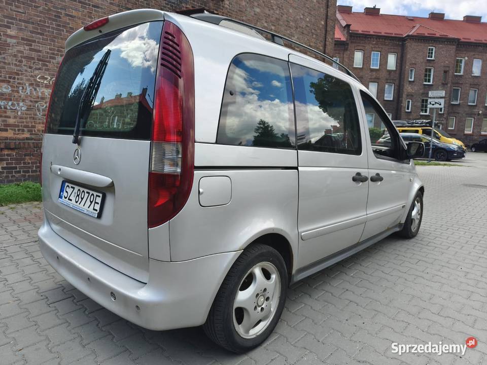Mercedes Vaneo idealny Rodziny czy budowę poduszka powietrzna Motoryzacja Mysłowice