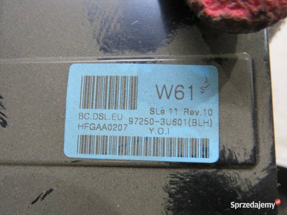 PANEL KLIMATYZACJI SPORTAGE III 972503U601