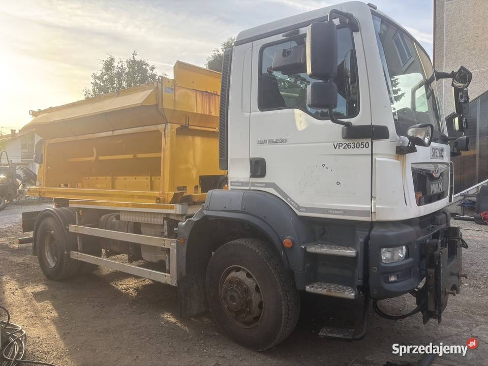 MAN TGM 18290 4x4BB 2017 Piaskarka Solarka napęd 4x4 Ropczyce