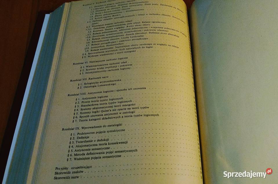 Logika formalna systemy logiczne wstęp do Książki naukowe i popularnonaukowe Gdańsk