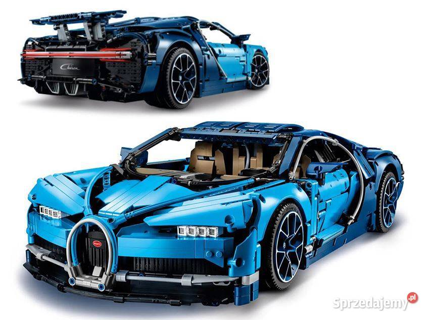 Klocki SuperCar Bugatti Chiron 3599elem 56 wielkopolskie Pobiedziska