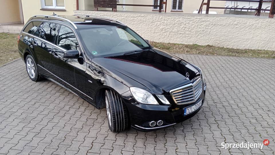 MERCEDES W212 18 BENZYNA 183 ELEGANCE Klasa E dolnośląskie Złotoryja