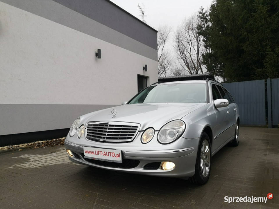Mercedes E 280 30 V6 CDI190 Klimatronic Tempomat nawigacja Mercedes-Benz Strzegom sprzedam