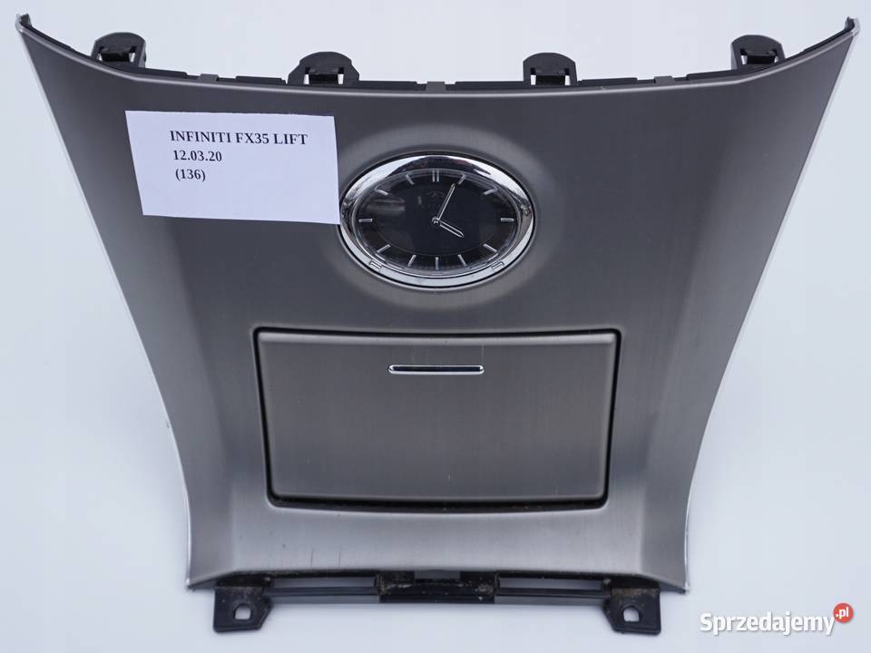 ZEGAR PANEL SCHOWEK INFINITI FX35 FX45 LIFT Nowy Tomyśl