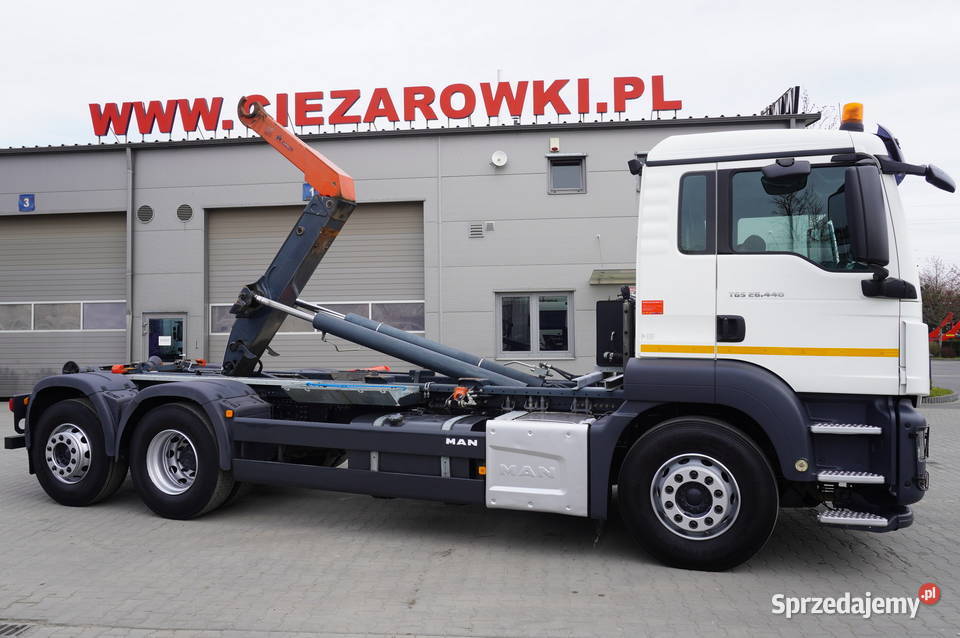 MAN TGS 26440 6x2 E6 Hakowiec Dalby 21 Ton 3 oś kupiony w salonie Kraków