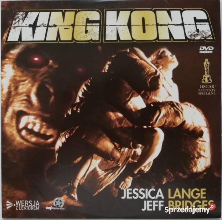 Kong Kong DVD Jessica Lange Jeff Bridges