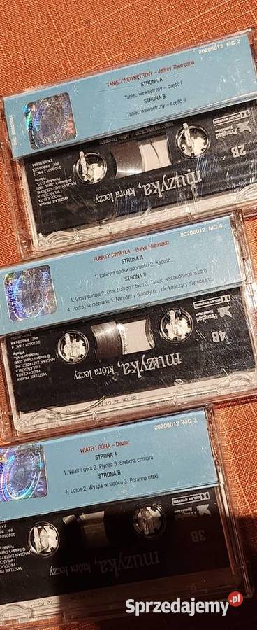 Muzyka która leczy na kasetach kaseta Gliwice