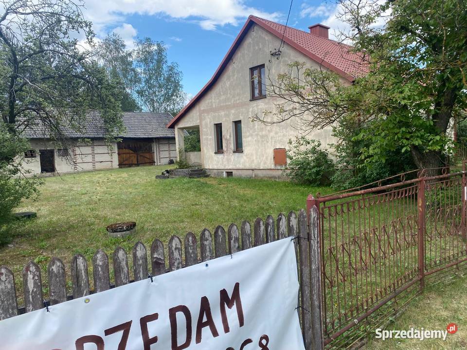 Dom z zabudowaniami gospodarczymi Rudnik Sanem Rudnik nad Sanem sprzedam
