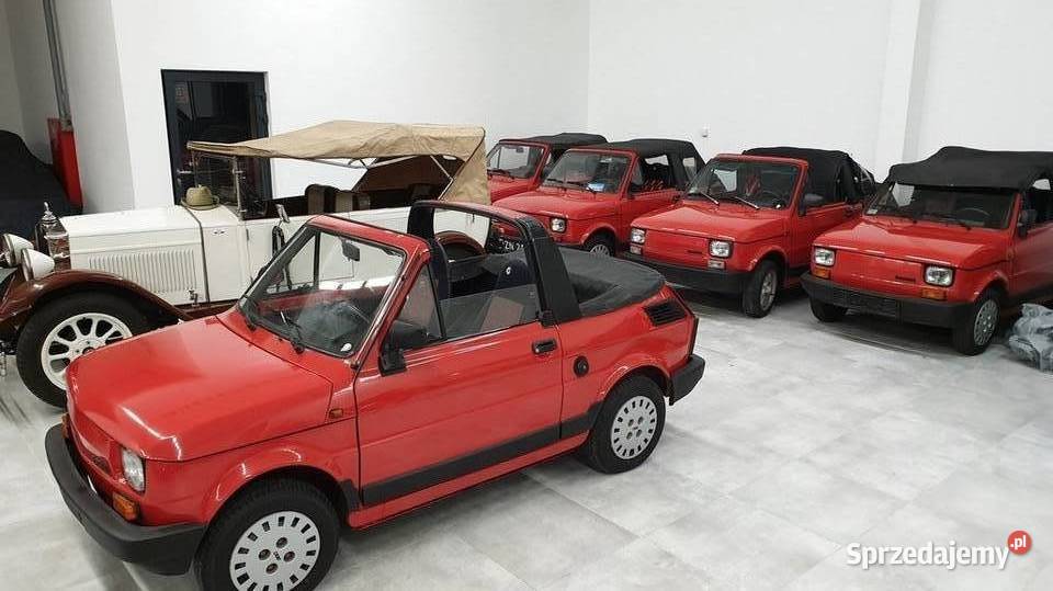 4 sztuki fiat Bosmal Cabrio fabryczny lakier małopolskie Chrzanów