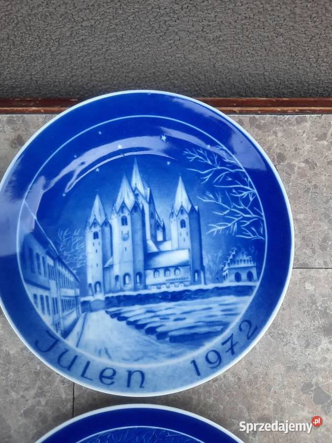 Stara porcelana talerze święta Kirke Platten Porcelana i szkło Tczew